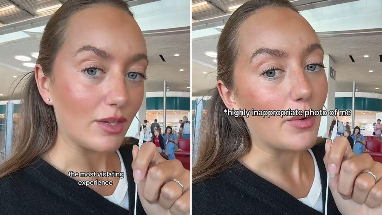 Photo of woman whose inappropriate photo was taken