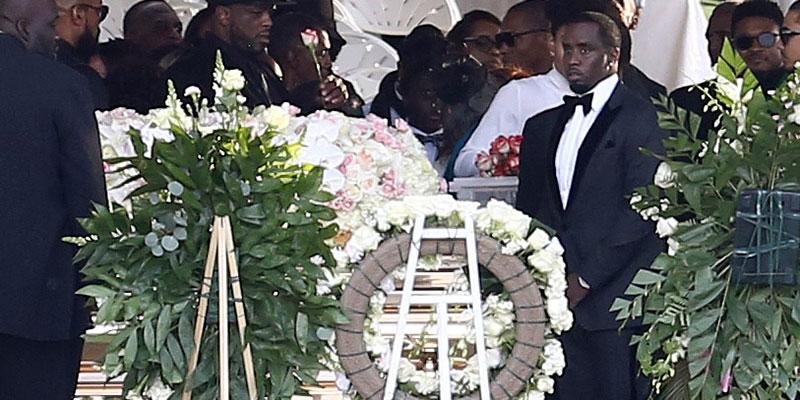 Huddy Rapper Funeral Diddy Delivers Heartfelt Eulogy At Kim Porter's Funeral