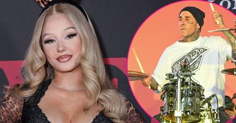 Photo of Alabama Barker and Travis Barker