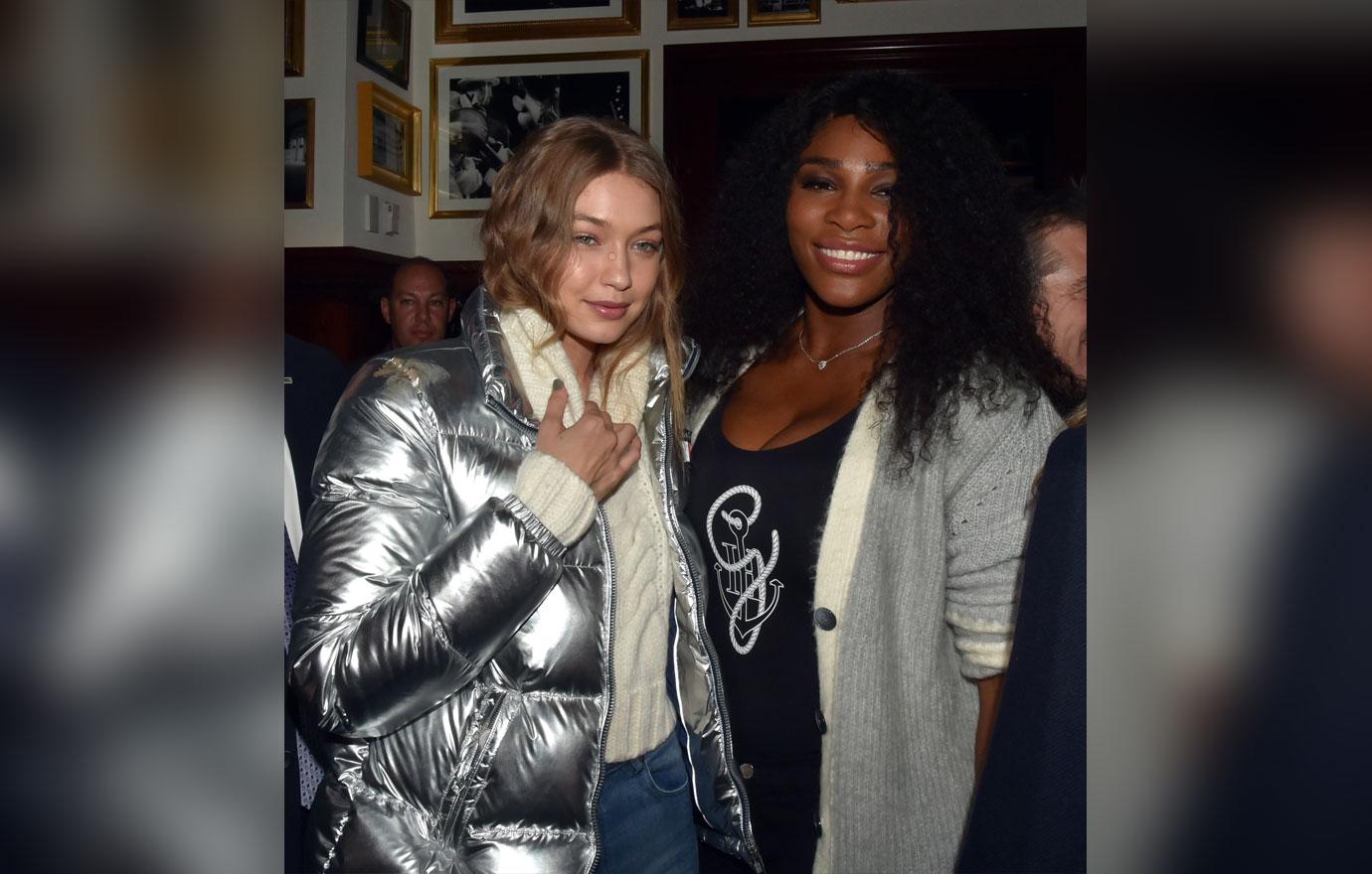 Gigi Hadid Serena Williams Dinner Tyler Cameron