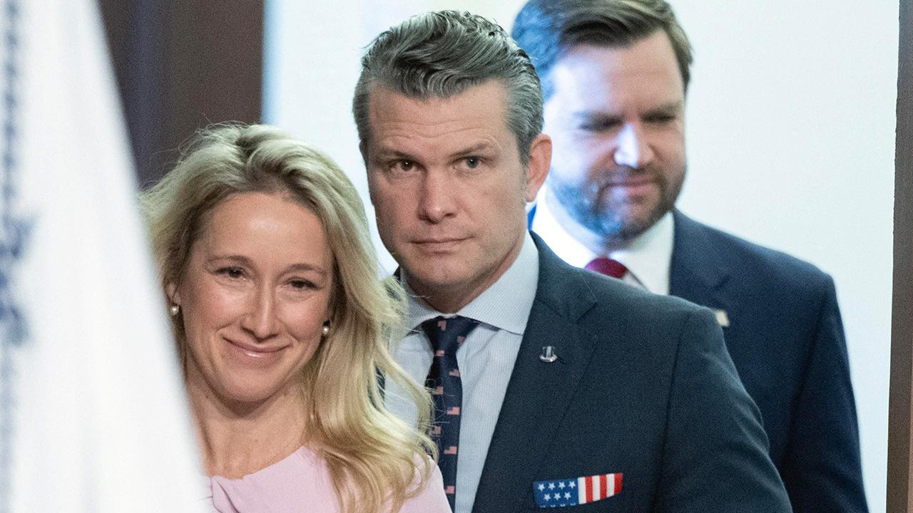 photo of Jennifer Hegseth has taken on an untraditional role, sitting on important meetings.