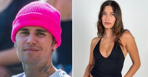 Composite photo of Justin and Hailey Bieber