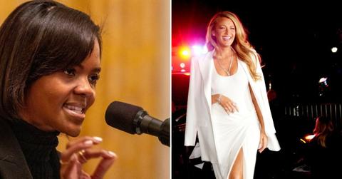 Composite photo of Candace Owens and Blake Lively