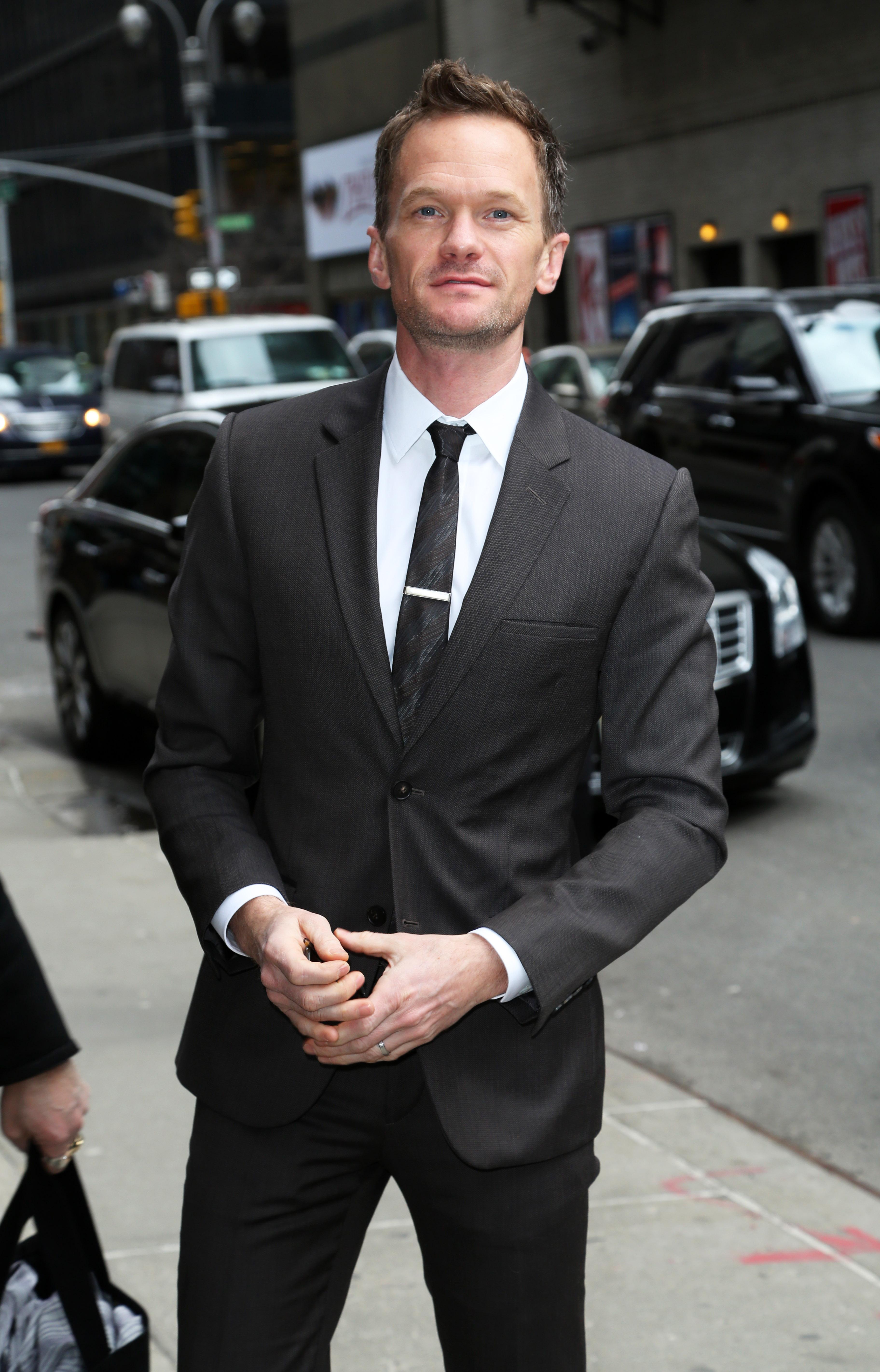 Neil Patrick Harris visits the &#8216;Late Show with David Letterman&#8217; in NYC