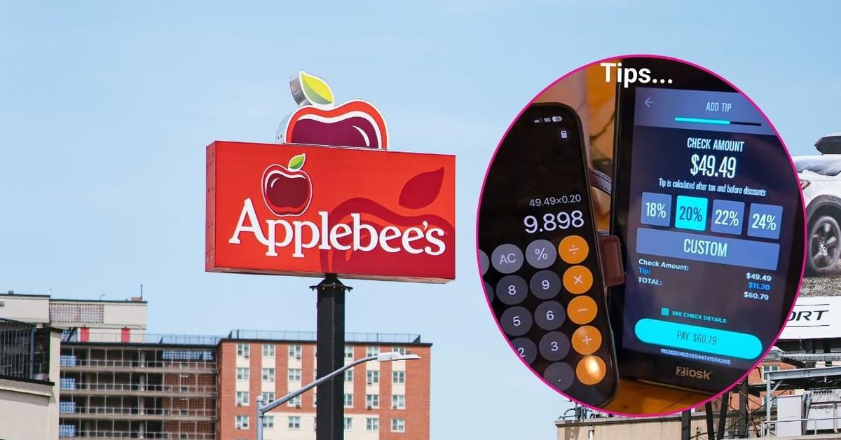 Georgia Man Checks the Tip Options at Applebee's. He's Had Enough When He Realizes the Math Doesn't Add Up: 'Isn't This Very Interesting?'
