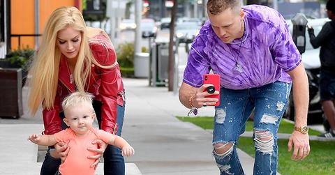 Heidi spencer pratt son walking beverly hills pics