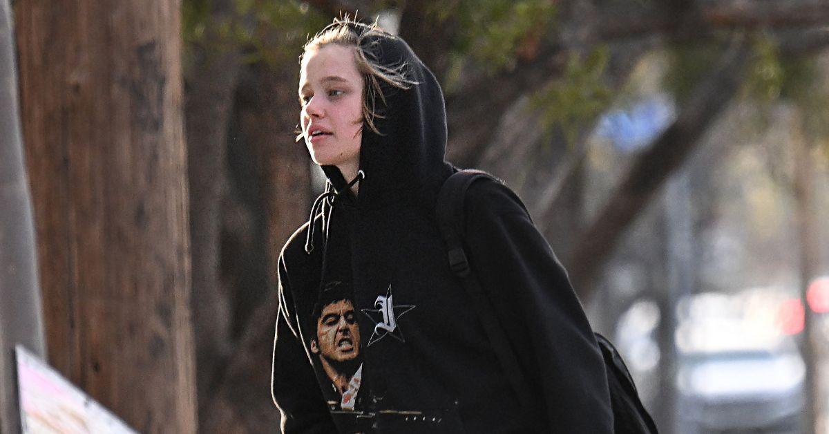 Image of Shiloh Jolie and Brad Pitt are estranged.