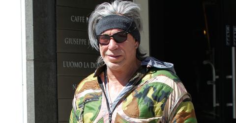 Mickey Rourke Outfit