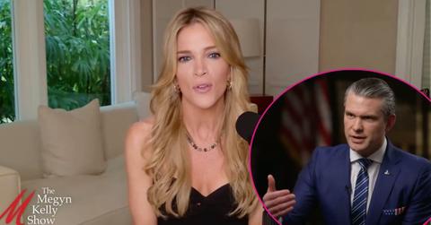 Photo of Megyn Kelly and Pete Hegseth