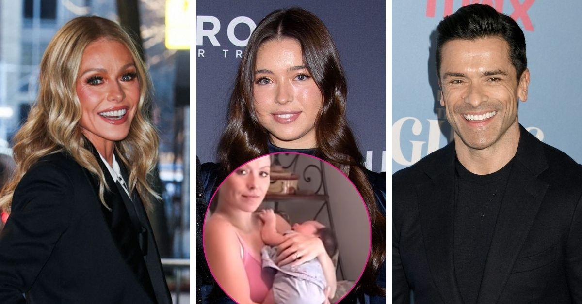 kelly ripa mark consuelos share rare videos of lola