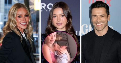 kelly ripa mark consuelos share rare videos of lola