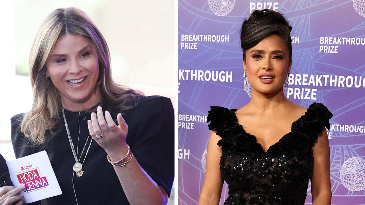 Jenna Bush Hager,Salma Hayek