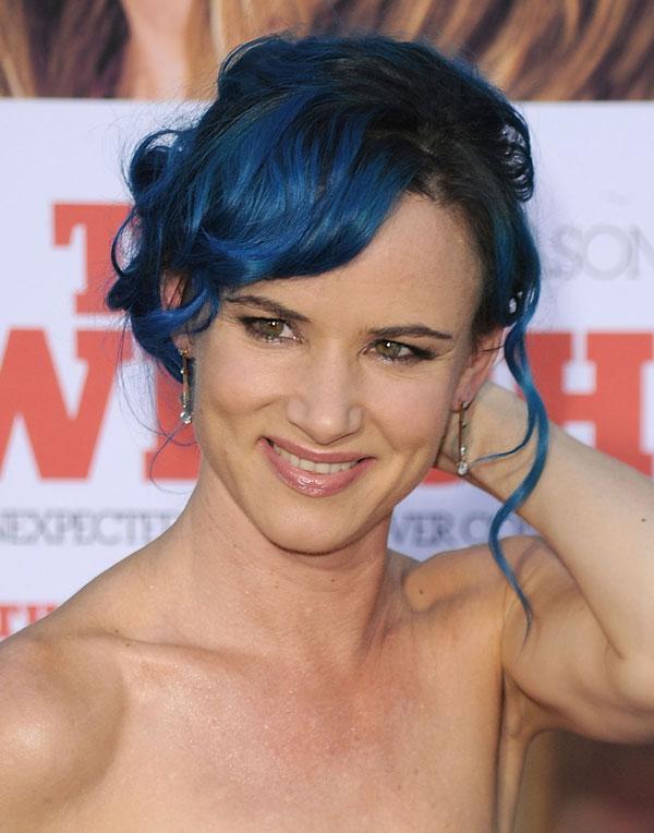 Juliette Lewis Blue Hair