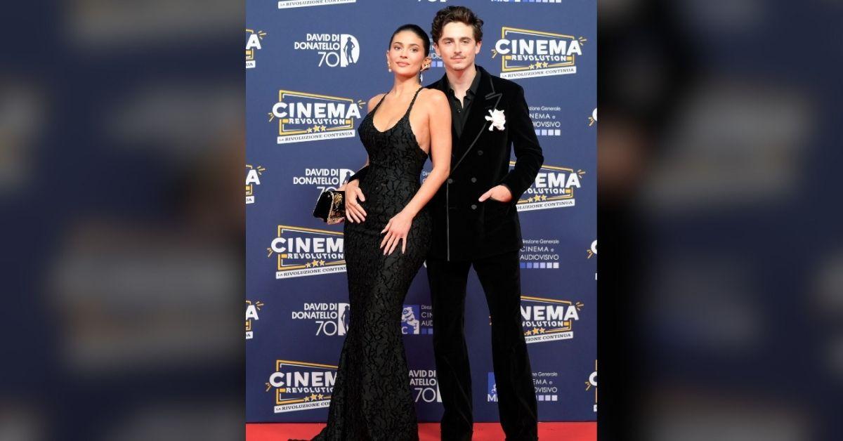 image of Timothée Chalamet and Kylie Jenner made their red carpet debut in 2025.