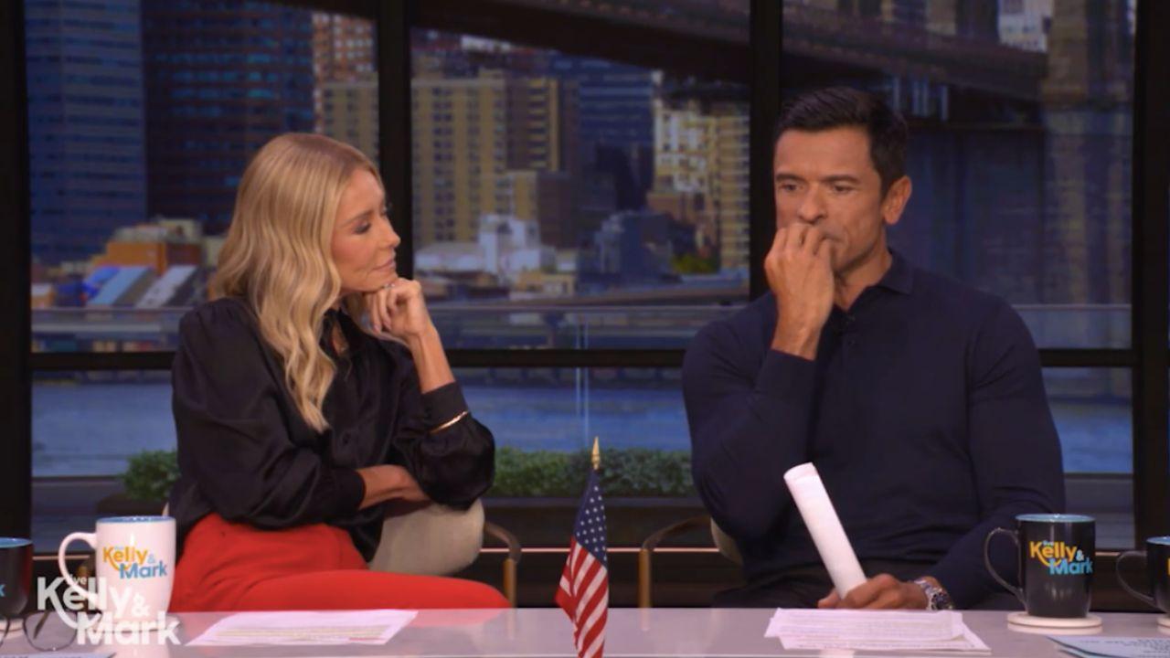 Image of Mark Consuelos recalled the moment his sister put him in her ballet costume. 