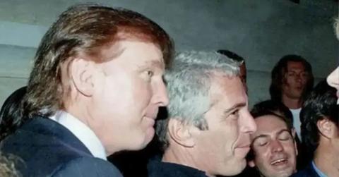 image of Donald trump and Jeffrey epstein