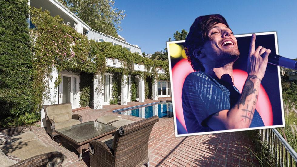 one direction louis tomlinson rents 15 million home to be near baby mama