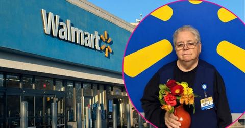 Split photo of Walmart and Gayle