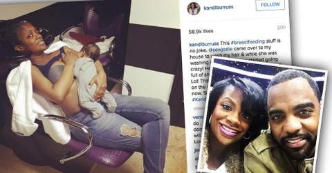 Kandi Burruss Breastfeeding Haters Diss