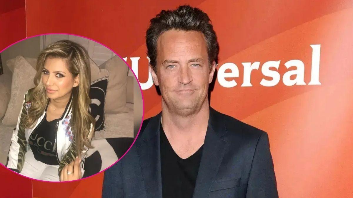 Photo of Jasveen Sangha and Matthew Perry