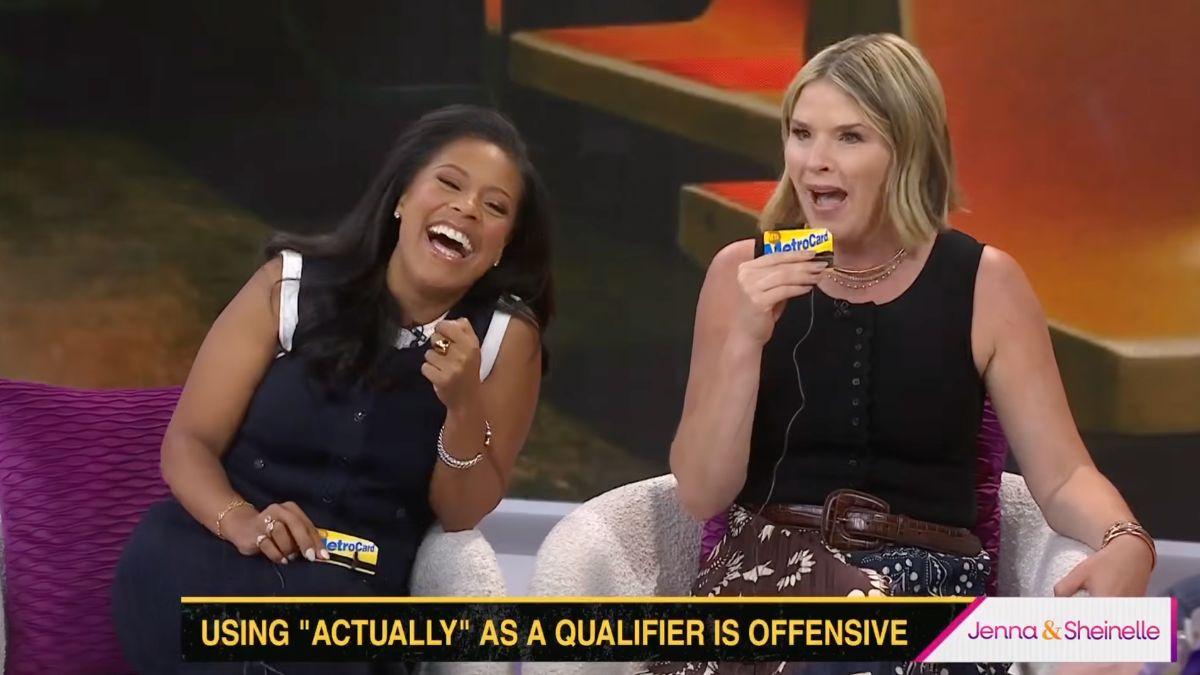 Photo of Jenna Bush Hager and Sheinelle Jones