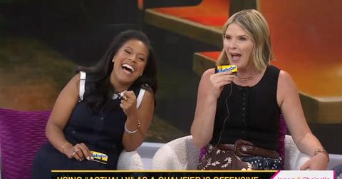 Photo of Jenna Bush Hager and Sheinelle Jones