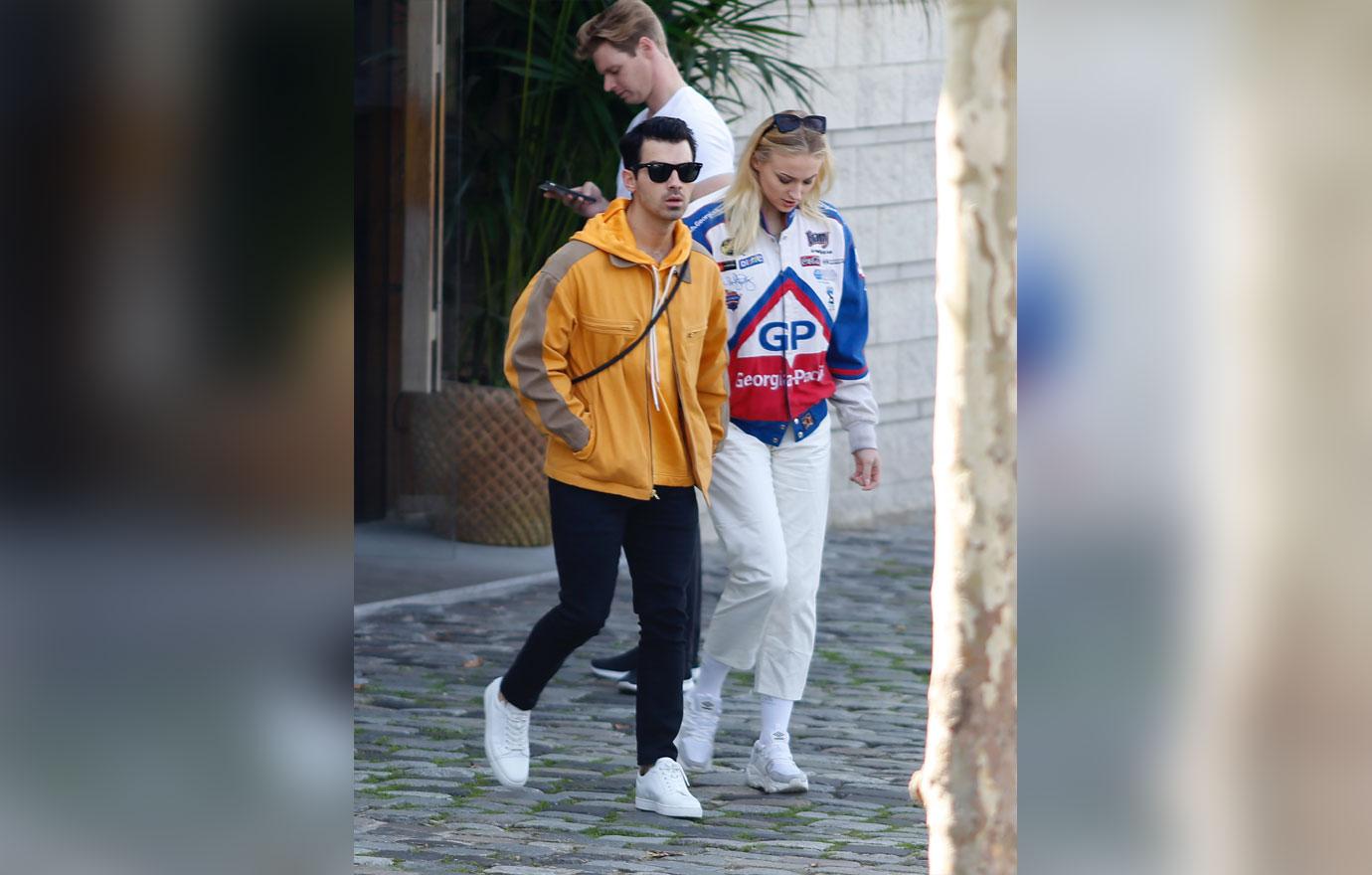 Joe Jonas Sophie Turner Barcelona