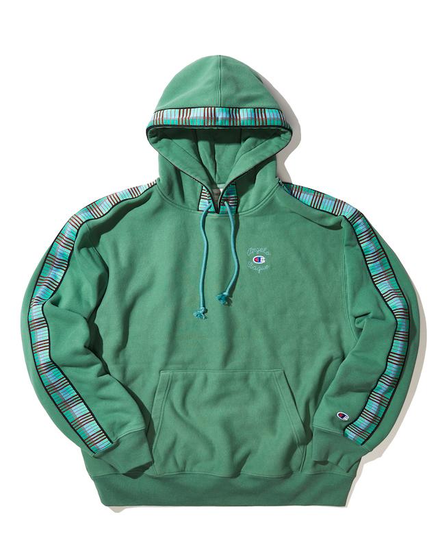 champion x angelo baque hoodie