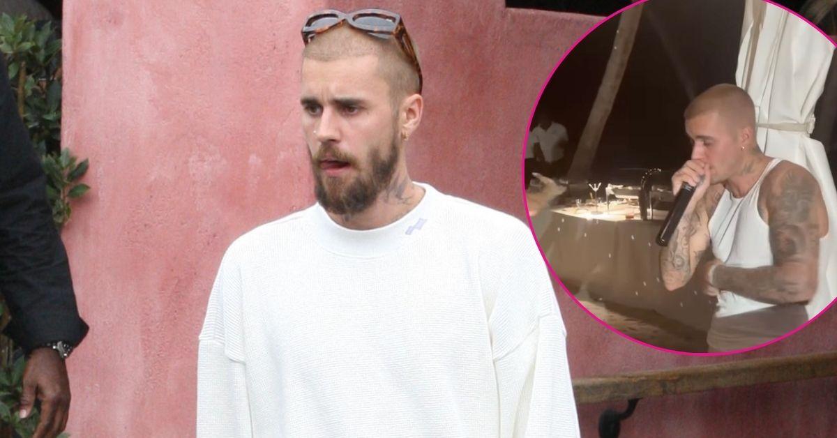 image of Justin Bieber sang 'Devotion' to Kendall for her birthday.