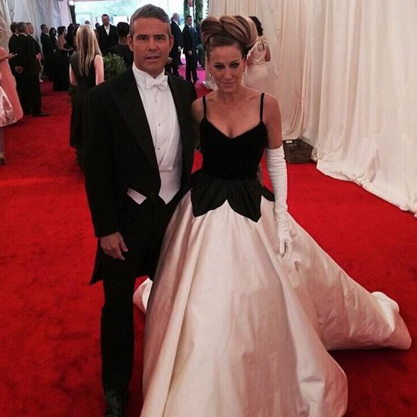 Andy cohen sjp met gala