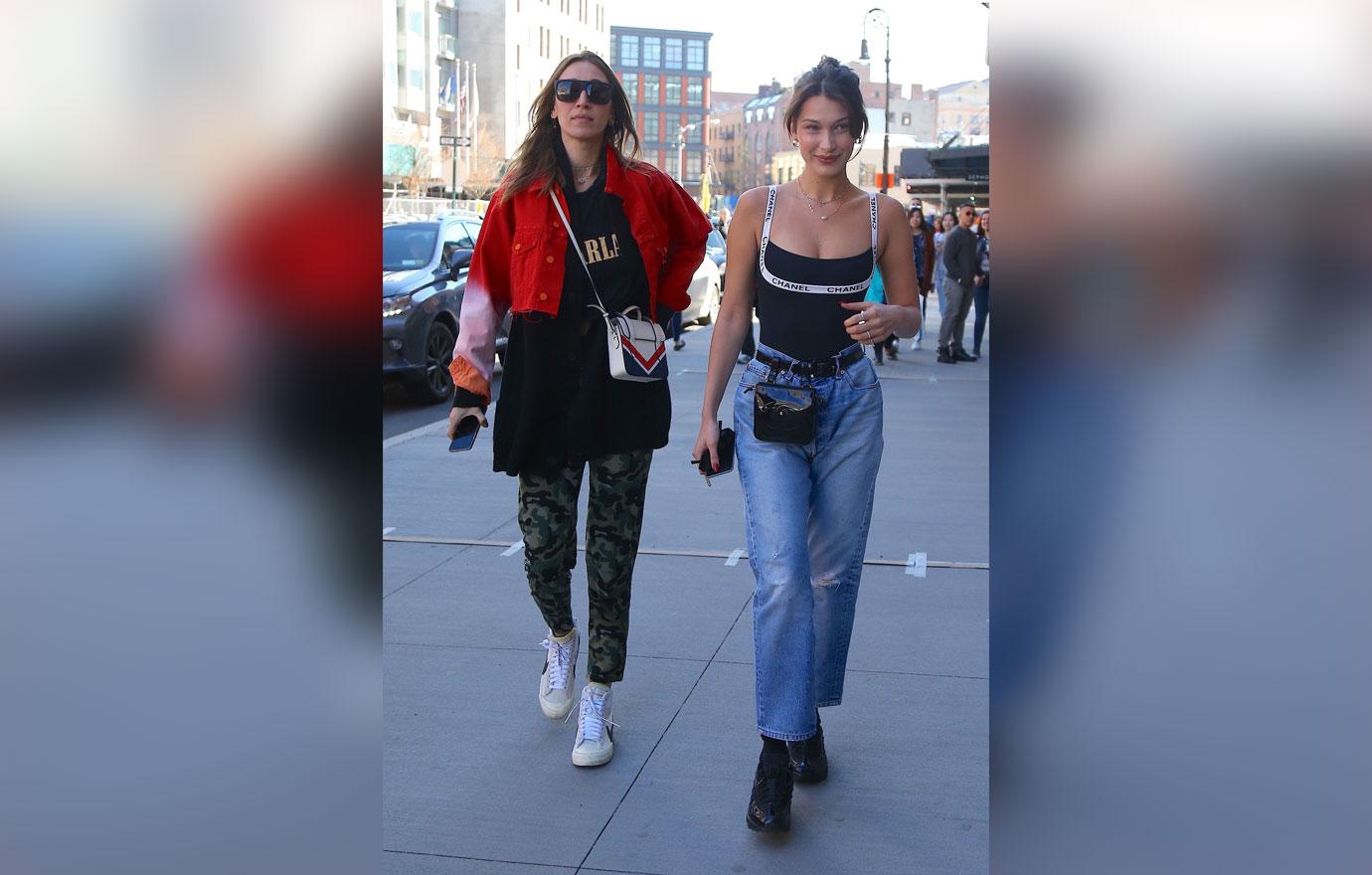 Hadid sisters nyc