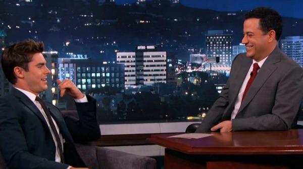 Zac Efron on Jimmy Kimmel Live