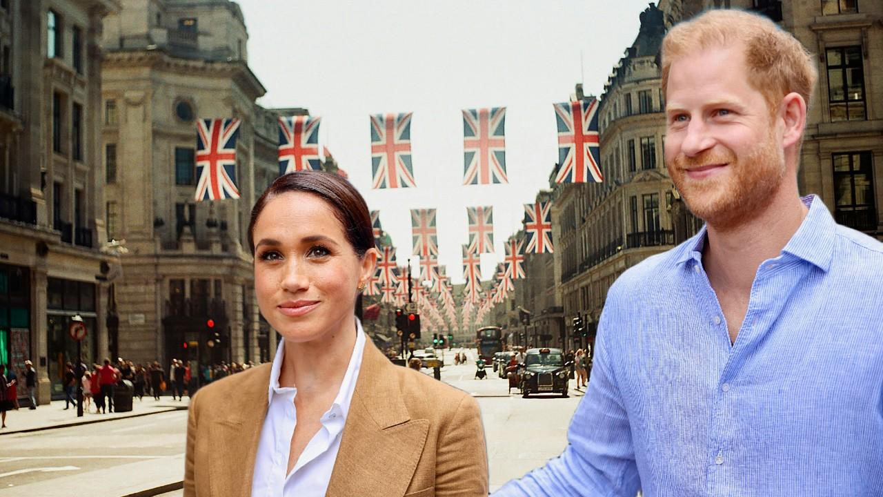 Photo of Prince Harry and Meghan Markle