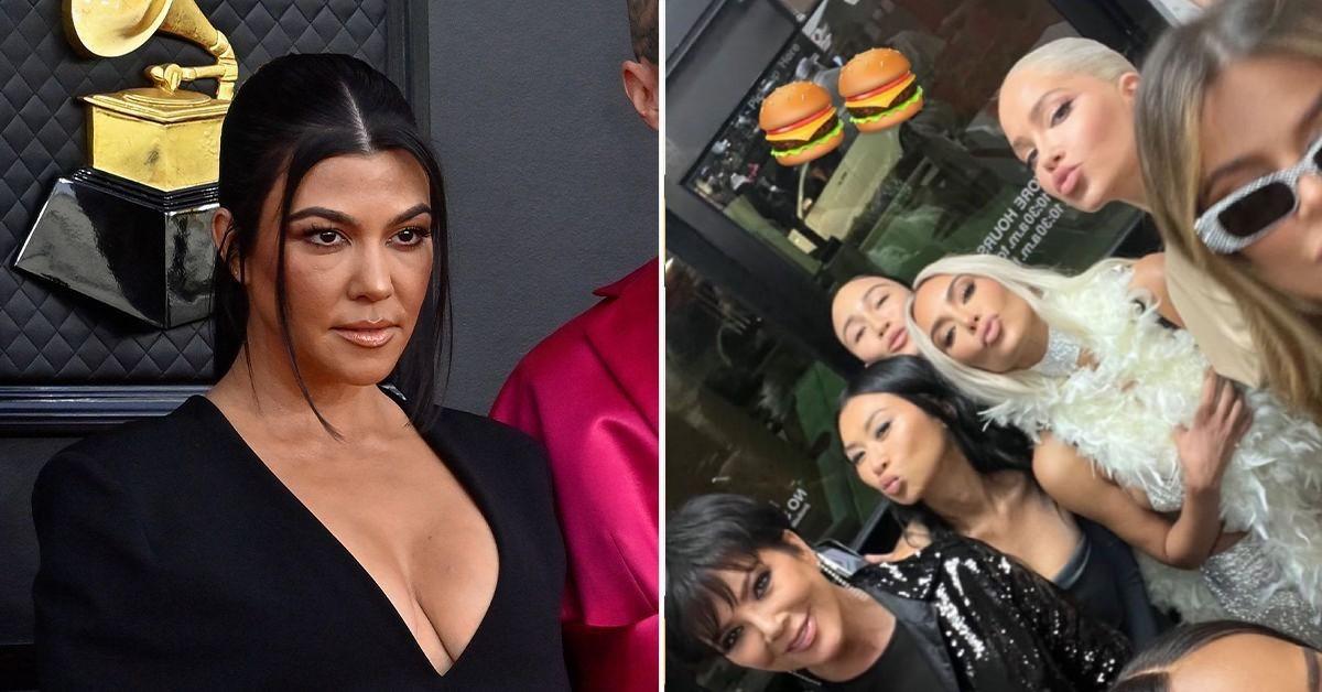 Kourtney Kardashian Skips Kim Kardashian's Birthday Trip