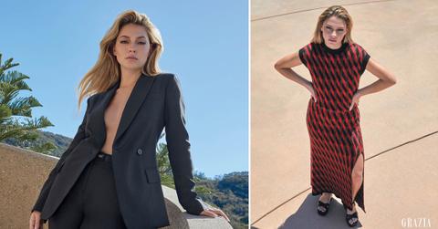 outer banks madelyn cline tight knit costars grazia