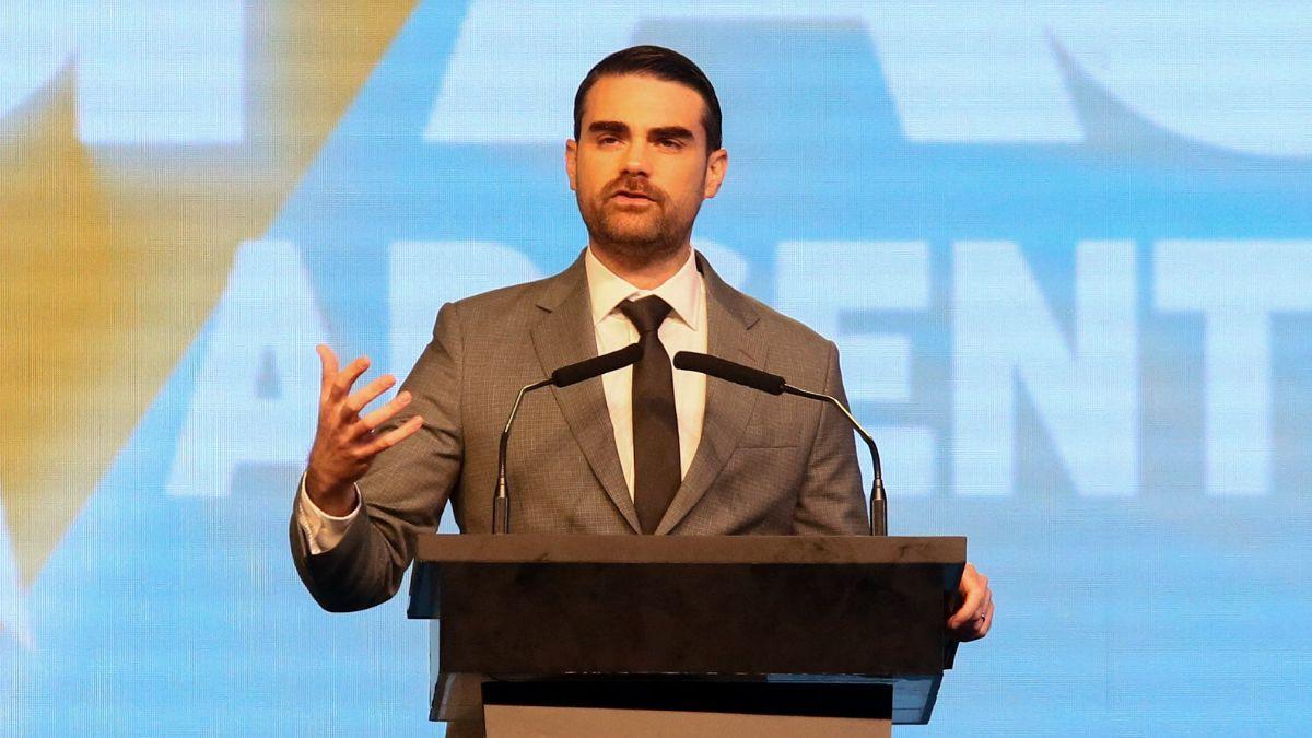 Image of Ben Shapiro called Piers Morgan the 'Jerry Springer of political television.'